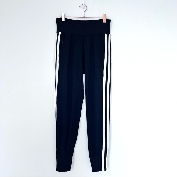Athleta Venice Side Stripe Joggers Size Small High Rise Althetic Sweat Pants XS - Picture 2 of 13